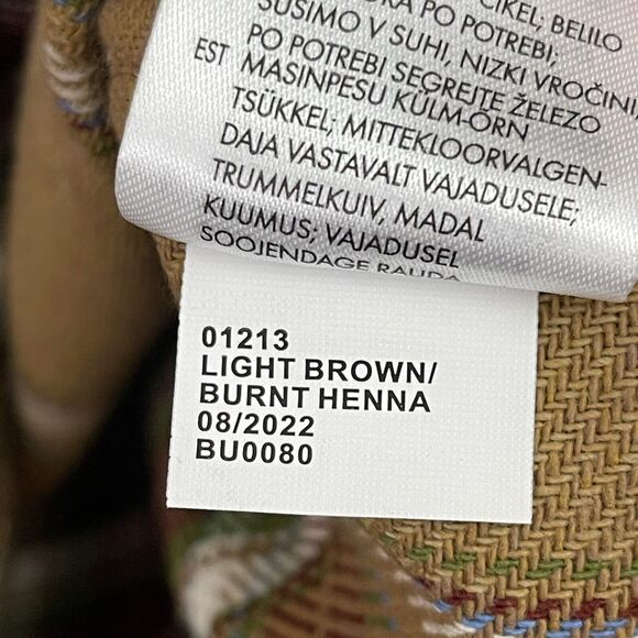 Brixton Bowery Flannel Over Shirt Mens M Brown Plaid Vegan Wool NEW - Picture 14 of 15